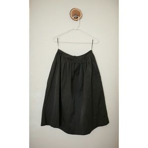 Zara Charcoal A-line Skirt